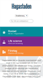Mobile Screenshot of hagastaden.se